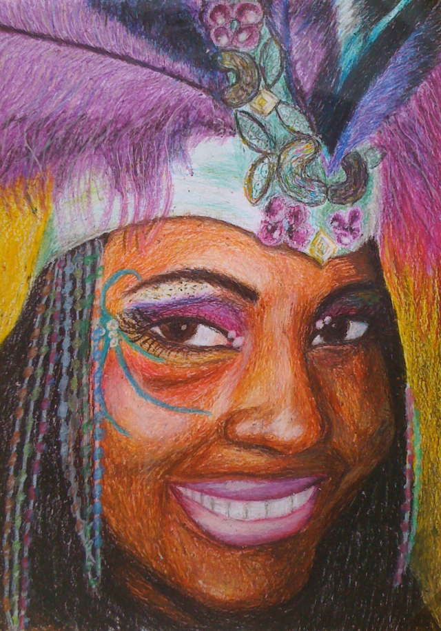 Woman in carnival