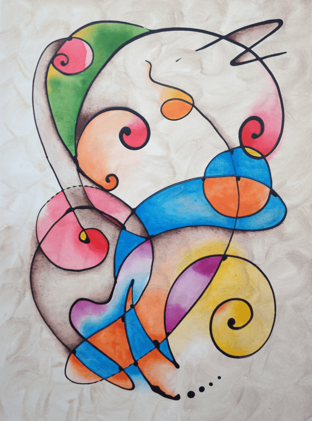 Lively colours